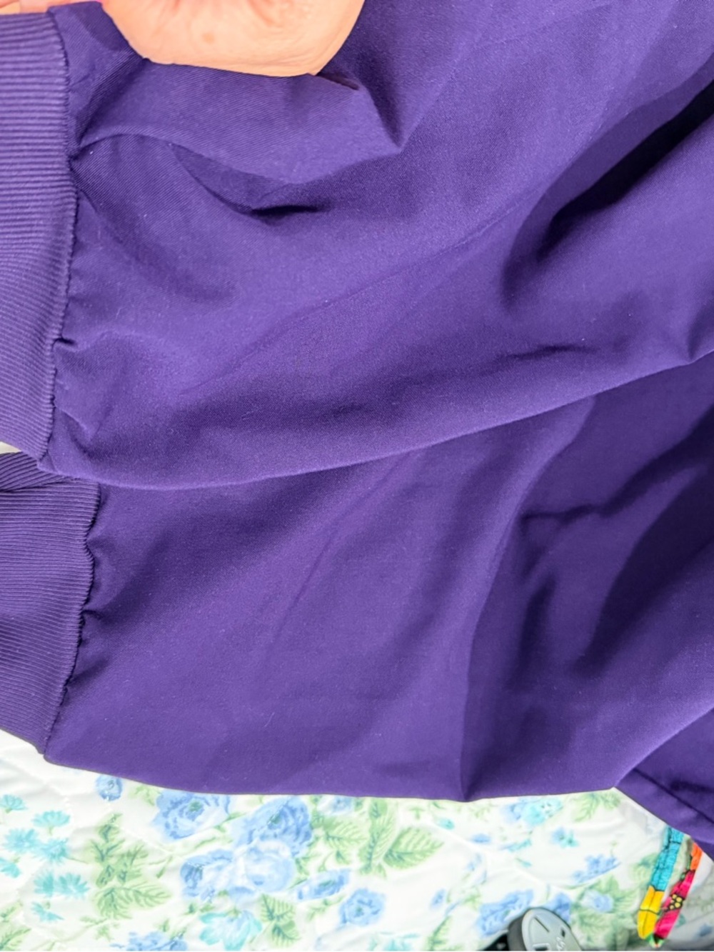Fig Drawstring Jogger Pants- purple jam , PO# 5298, - Picture 8 of 9